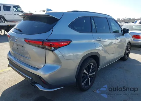 2021 Toyota Highlander Xse из США, поврежденный, VIN 5TDLZRAH2MS066046